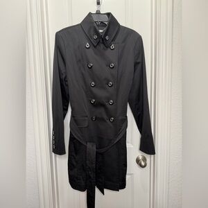 White‎ House black market trench coat Size Large